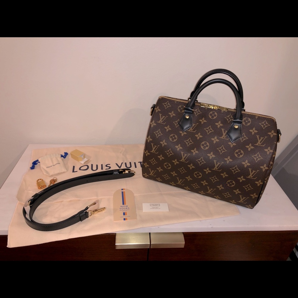New Louis Vuitton World Tour Speedy Bandouliere 30